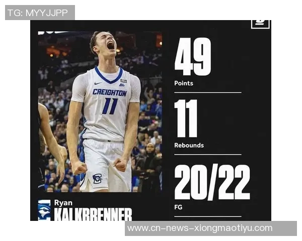 卡尔克布伦纳表现抢眼四投全中贡献双十数据但致命失误令人惋惜